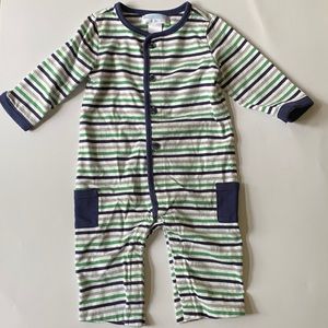 Janie & Jack Striped One Piece